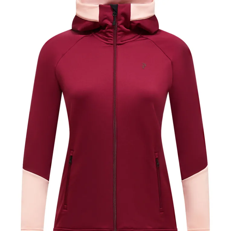 Damen Rider Essentials Hoodie Jacke
