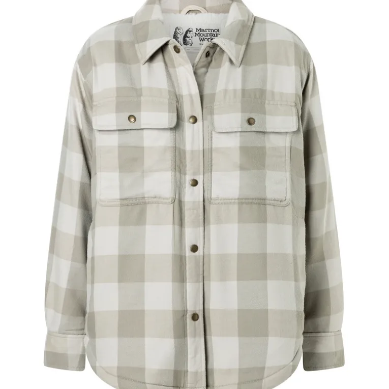 Damen Ridgefield Sherpa Flannel Jacke