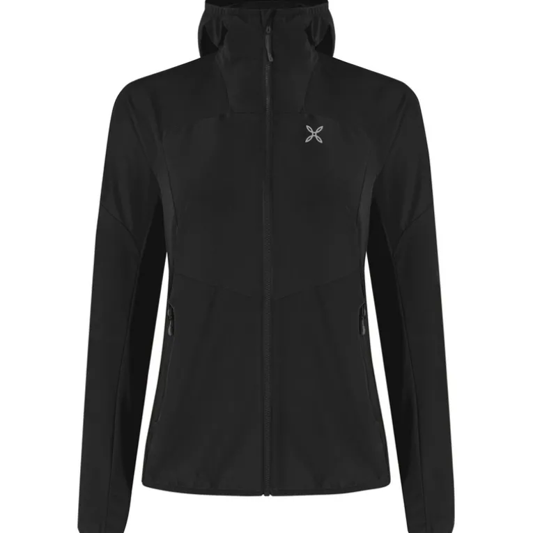 Damen Rise Hooded Jacke