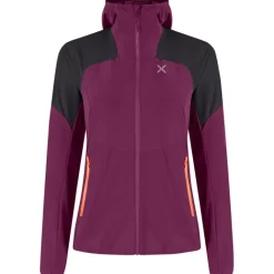 Damen Rise Hooded Jacke