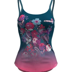 Damen Shiny Top