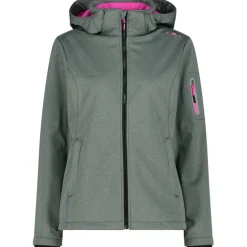 Damen Soft Melange Jacke