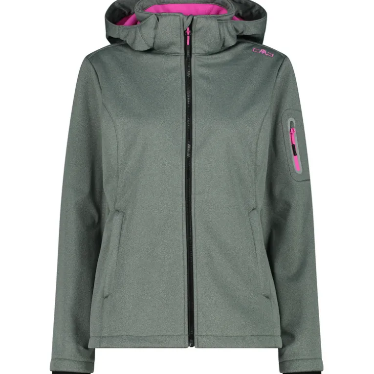 Damen Soft Melange Jacke
