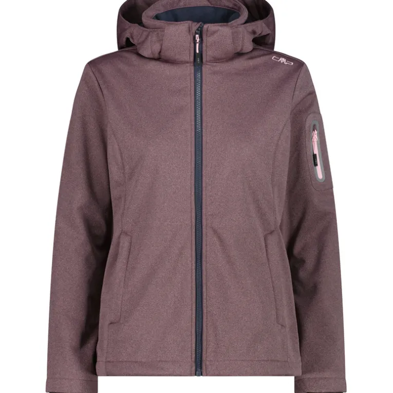 Damen Soft Melange Jacke