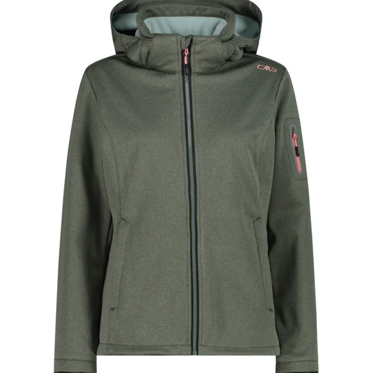 Damen Soft Melange Jacke