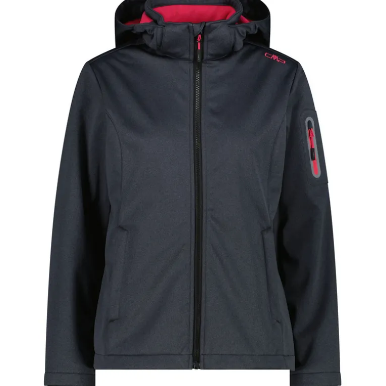 Damen Soft Melange Jacke