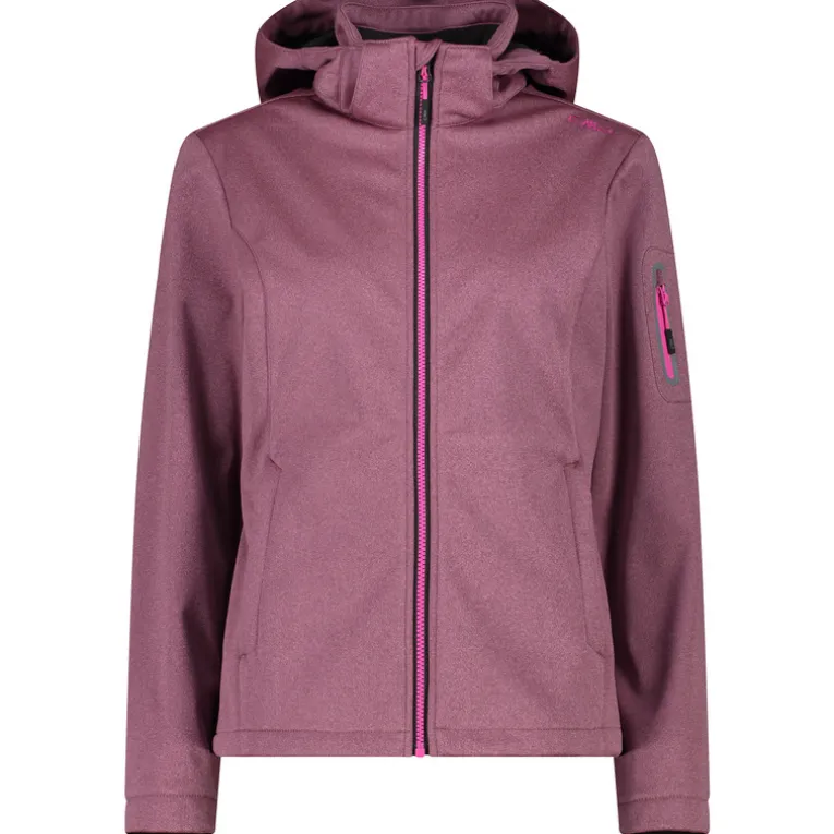 Damen Soft Melange Jacke