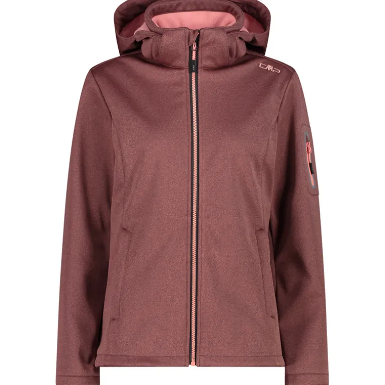 Damen Soft Melange Jacke