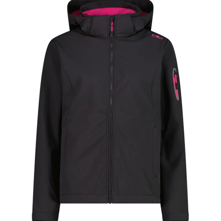 Damen Softshell Hoodie Jacke