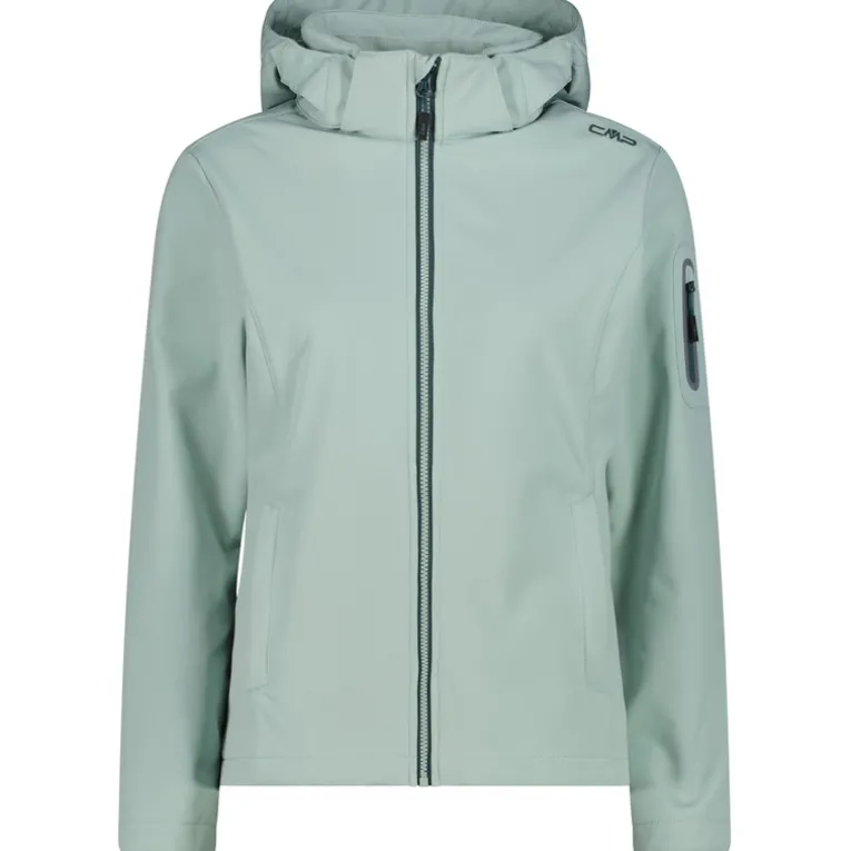 Damen Softshell Hoodie Jacke