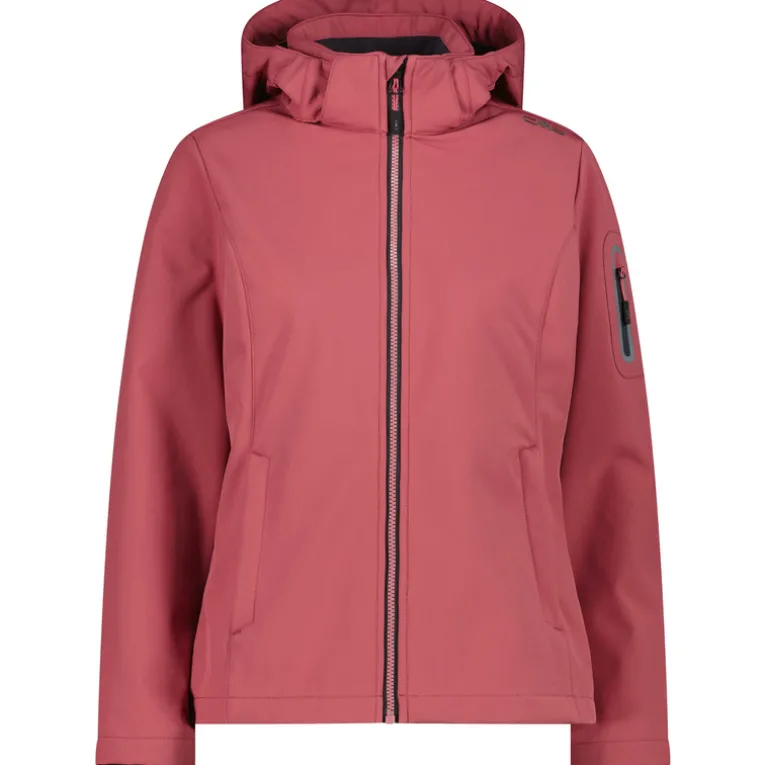 Damen Softshell Hoodie Jacke