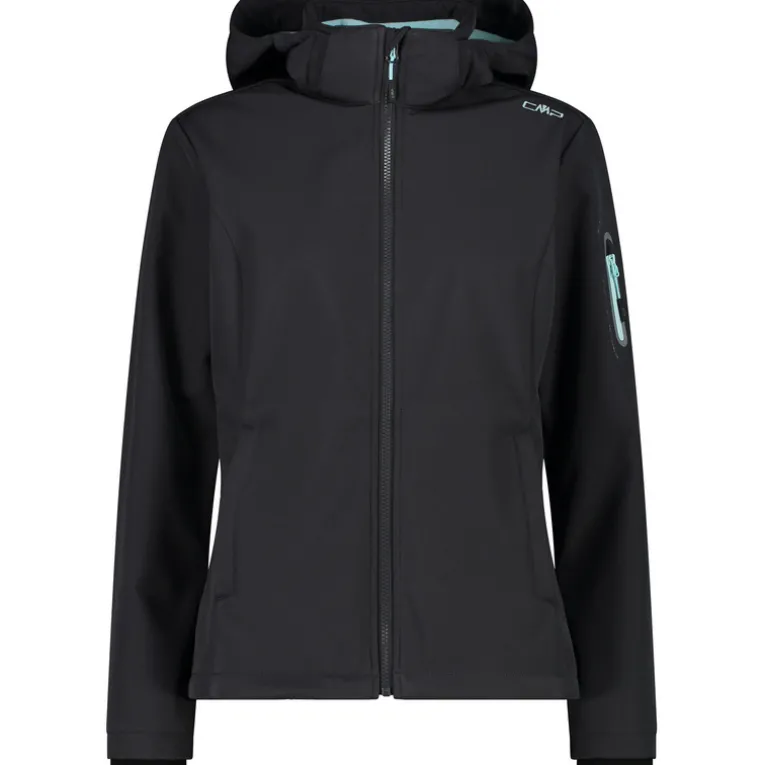 Damen Softshell Hoodie Jacke