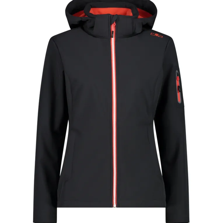 Damen Softshell Hoodie Jacke