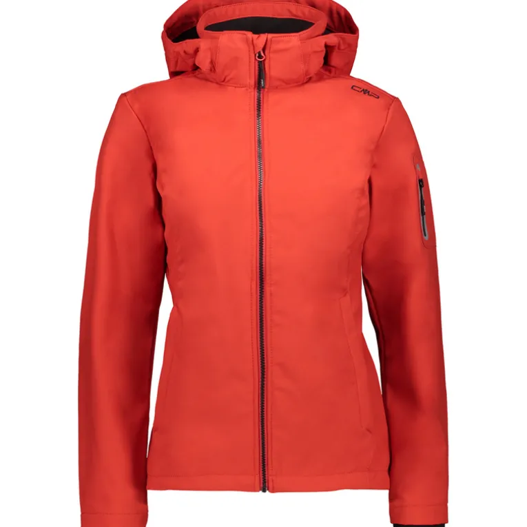 Damen Softshell Hoodie Jacke