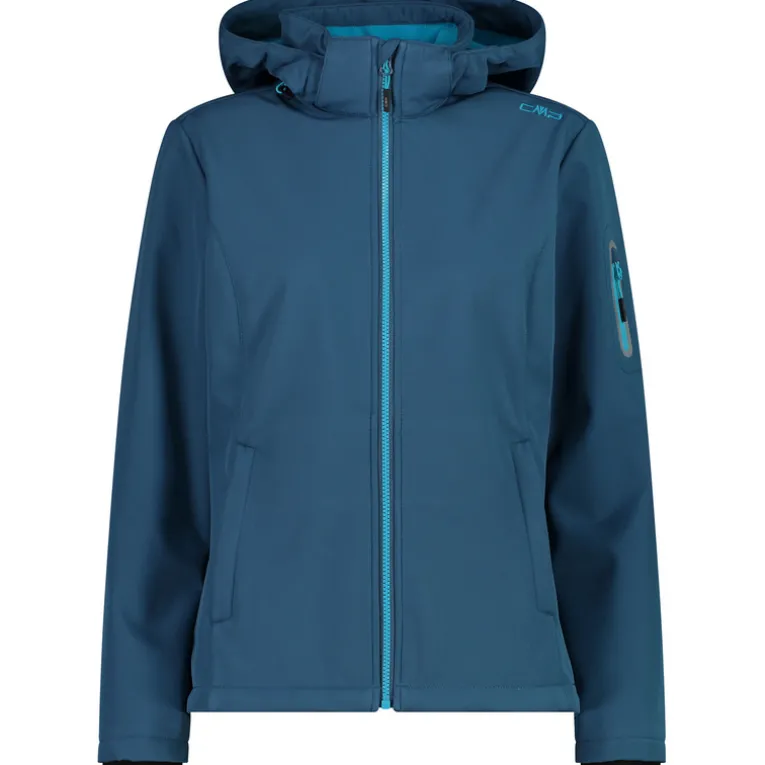Damen Softshell Hoodie Jacke