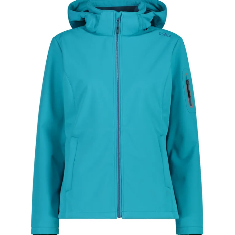 Damen Softshell Hoodie Jacke