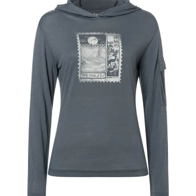 Damen Stamp Light P Hoodie
