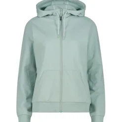 Damen Stretch Fleece Hoodie Jacke