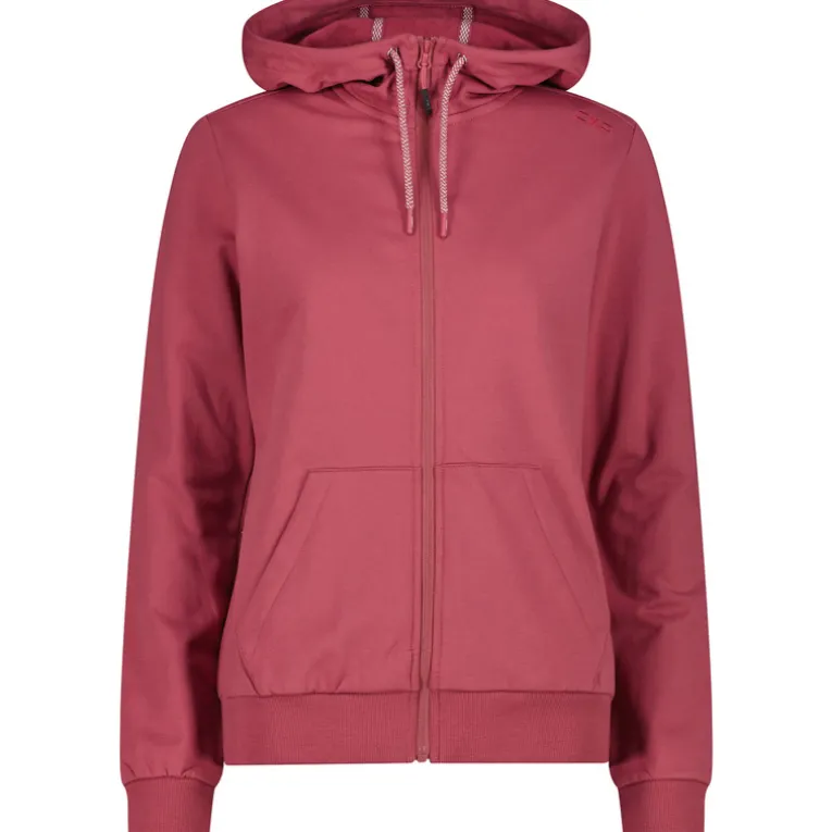 Damen Stretch Fleece Hoodie Jacke