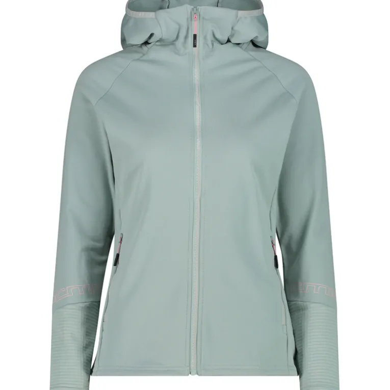 Damen Stretch Hoodie Jacke
