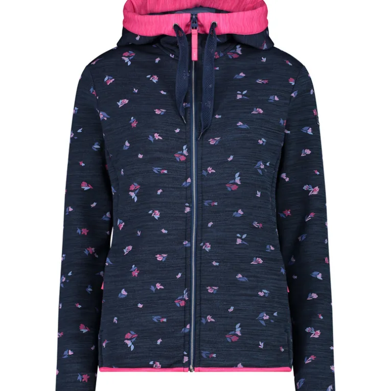 Damen Stretch Hoodie Jacke