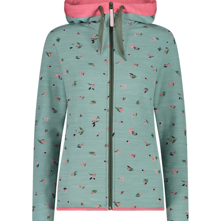 Damen Stretch Hoodie Jacke
