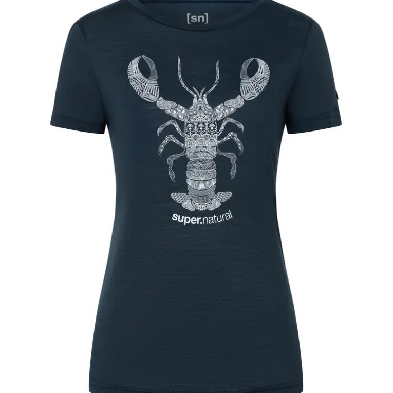 Damen Tattooed Lobster T-Shirt