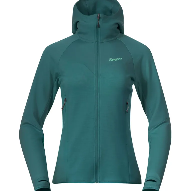 Damen Tind Merino Hoodie Jacke