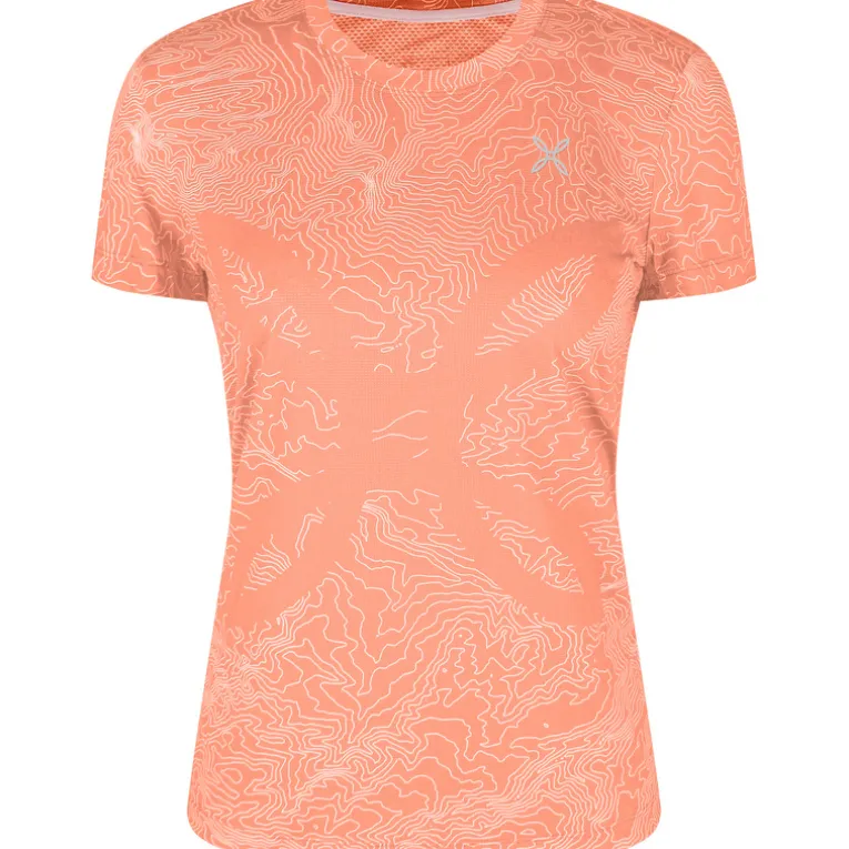 Damen Topographic Sublime T-shirt