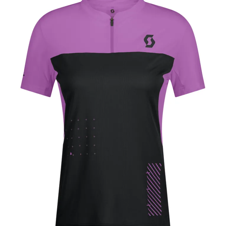 Damen Trail Vertic Zip SS Trikot