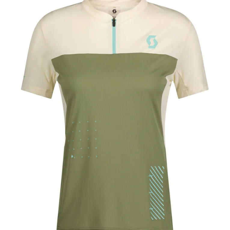Damen Trail Vertic Zip SS Trikot