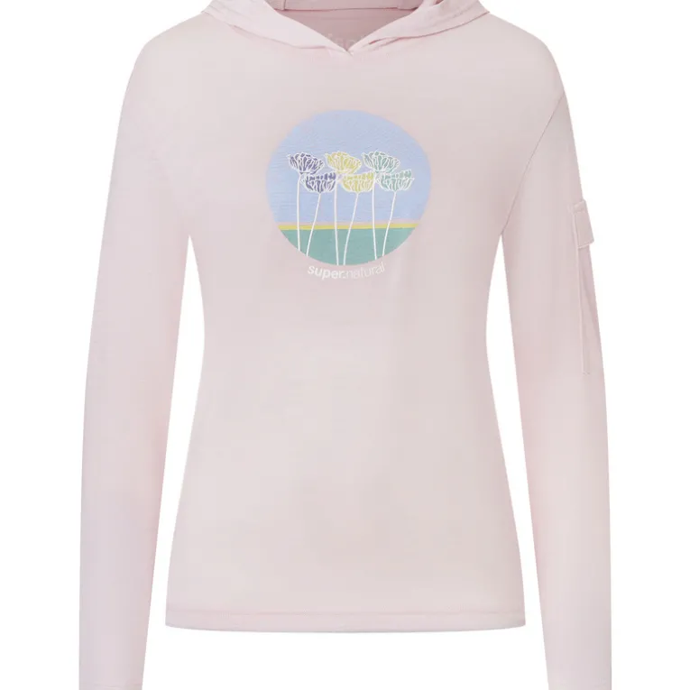 Damen Tulips Light P Hoodie