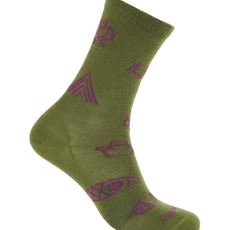 Damen Ultralight Crew Camp Essentials Socken