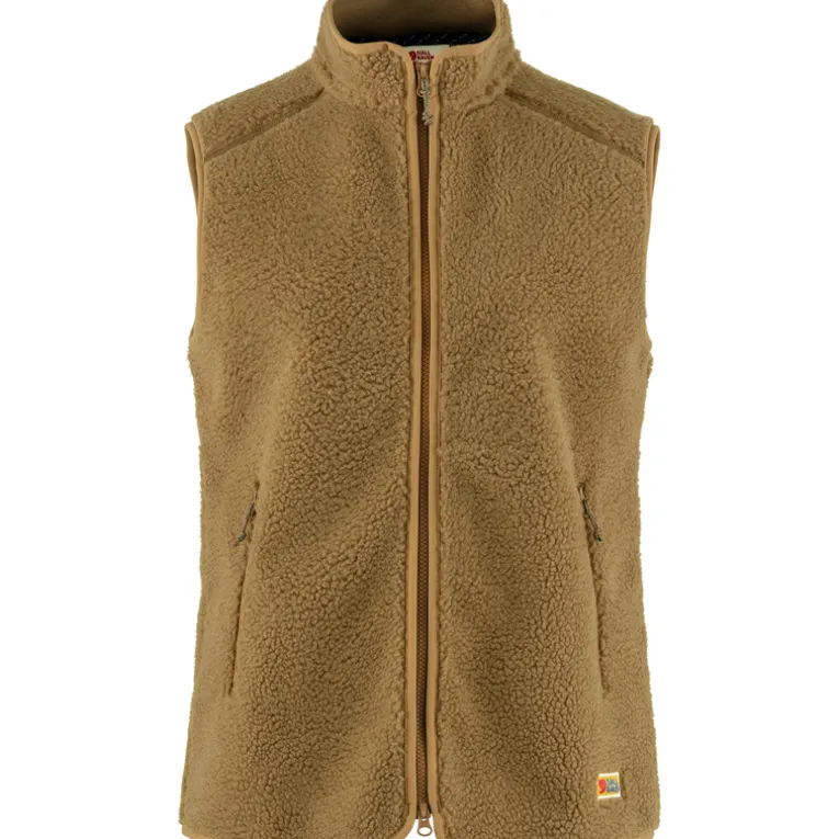 Damen Vardag Pile Fleece Weste
