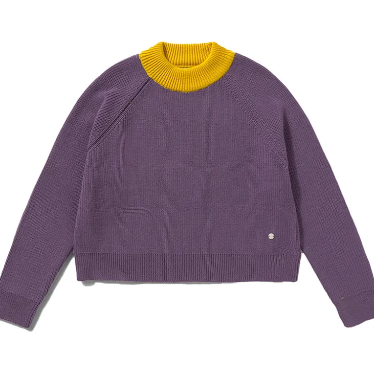 Damen Waterfront Cropped Wool Pullover