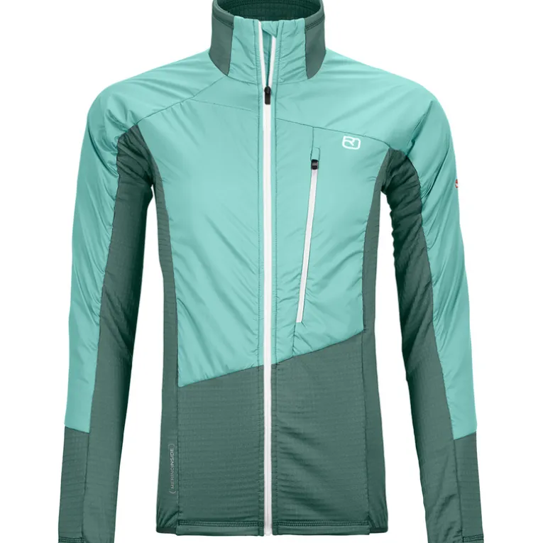 Damen Westalpen Swisswool Hybrid Jacke