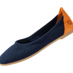 Damen Wool Ballerina Schuhe