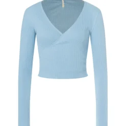 Damen Wrap Claire Longsleeve