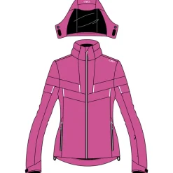 Damen Zip Hoodie Jacke