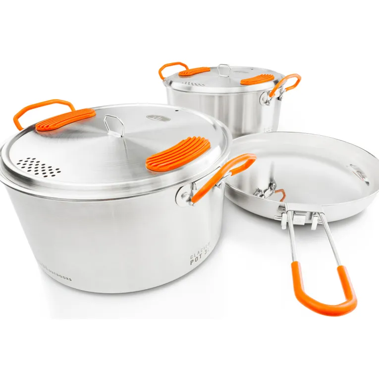 Glacier Stainless Base Camper Medium Kochgeschirr