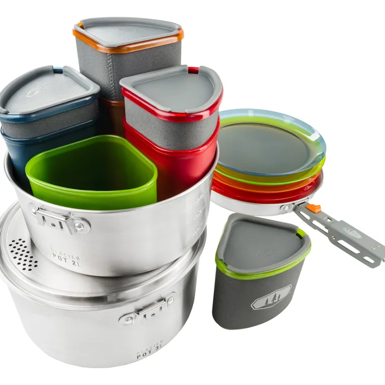Glacier Stainless Camper Kochgeschirr