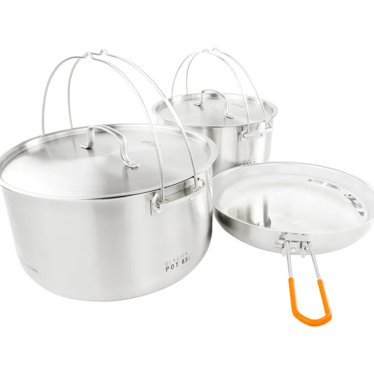 Glacier Stainless Troop Kochgeschirr Set