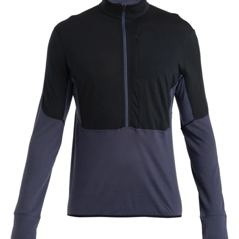Herren 200 Realfleece Descender Half Zip Longsleeve