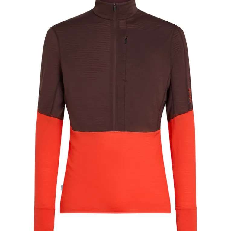 Herren 200 Realfleece Descender Half Zip Longsleeve