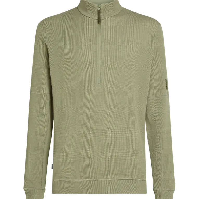 Herren 260 Waffle Knit Wander Half Zip Longsleeve