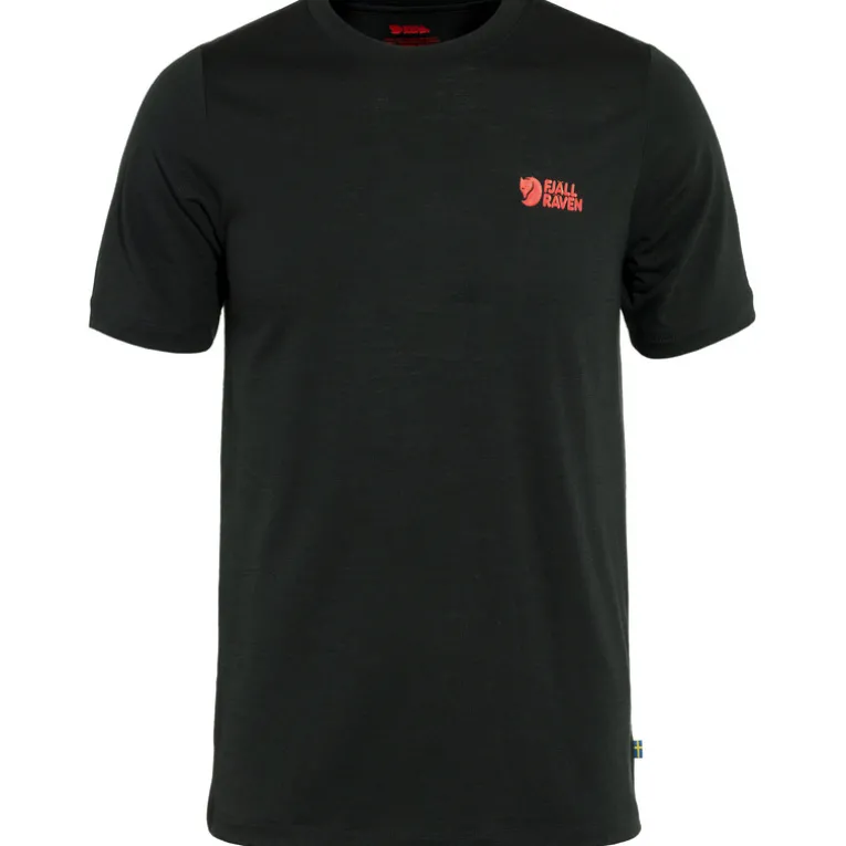 Herren Abisko Wool Logo T-Shirt