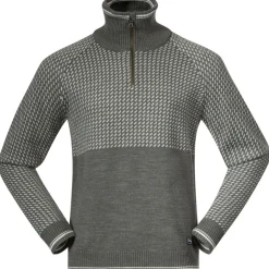 Herren Alvdal Wool Half Zip Pullover