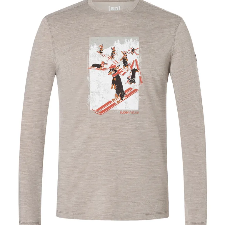 Herren Dachshund Party Longsleeve