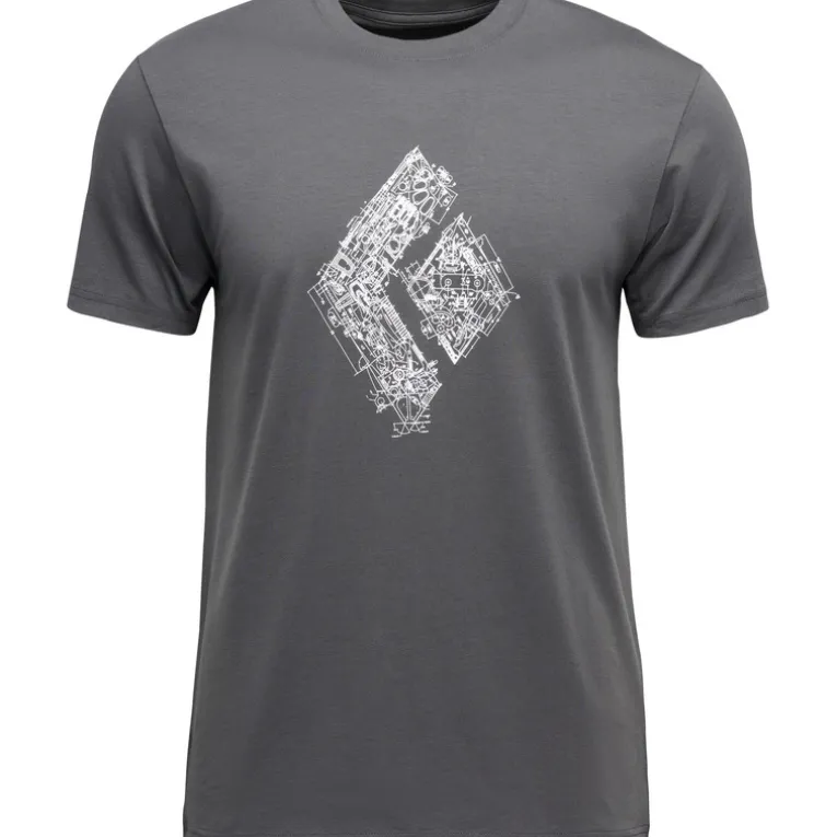 Herren Engineered Diamond T-Shirt