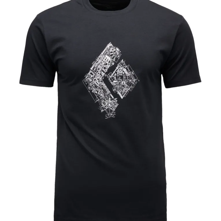 Herren Engineered Diamond T-Shirt